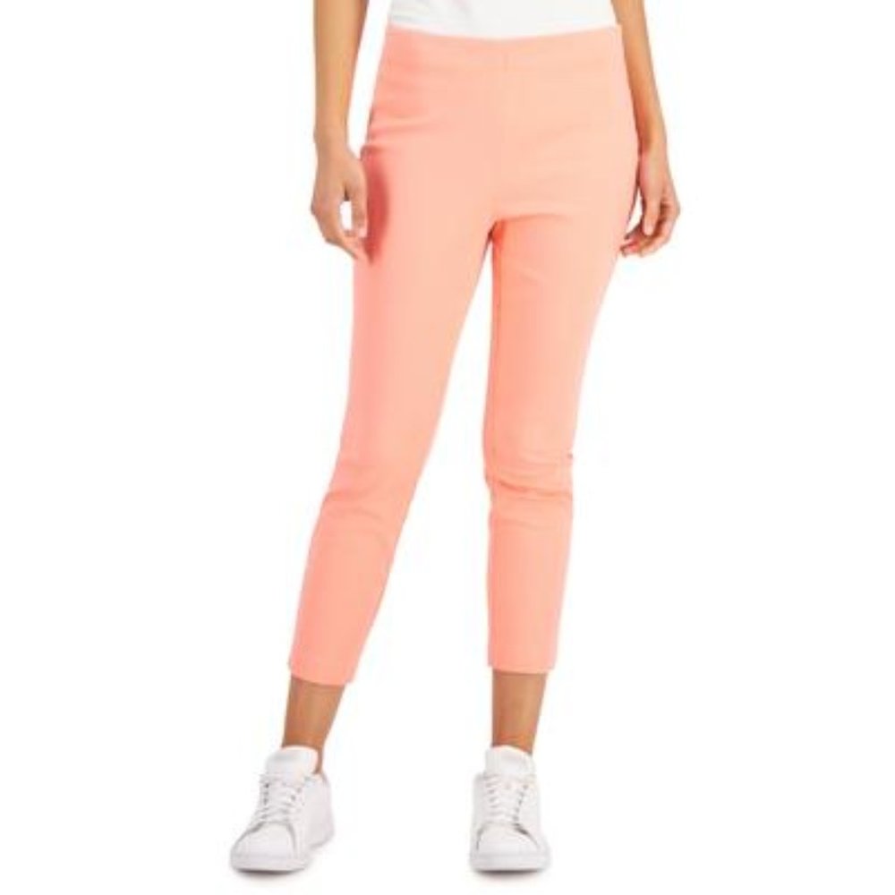 Charter Club Petite Chelsea Stretch Twill Cropped Pants